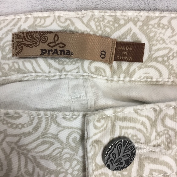 Prana Printed Kara Jeans Breathe Style Tapered - Picture 8 of 13